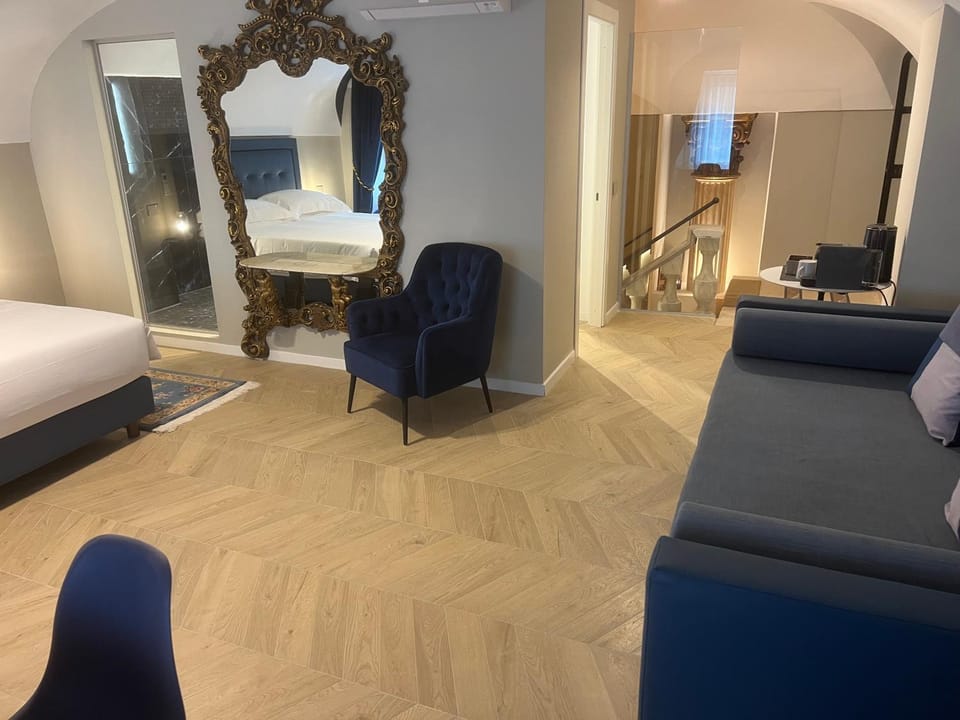 Rome luxury blue suites- IMPERIAL Apartment in Rome