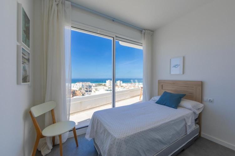 Bed, Balcony/Terrace, Bedroom