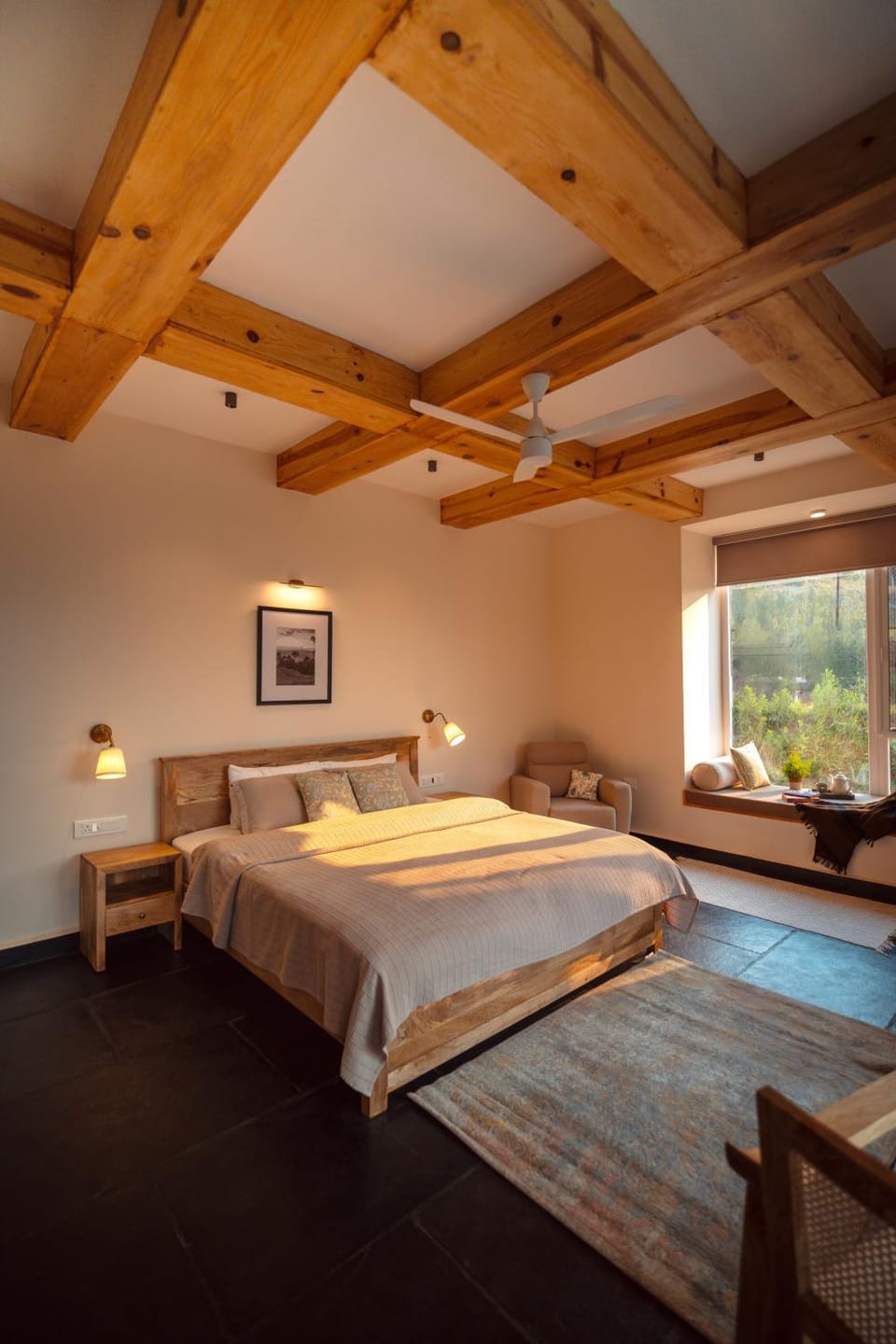 Bed, View (from property/room), Photo of the whole room