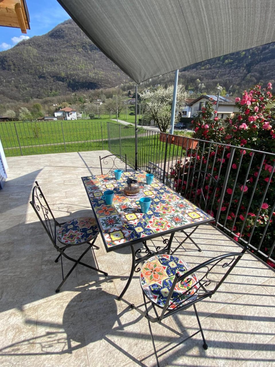 Natural landscape, Balcony/Terrace, Mountain view