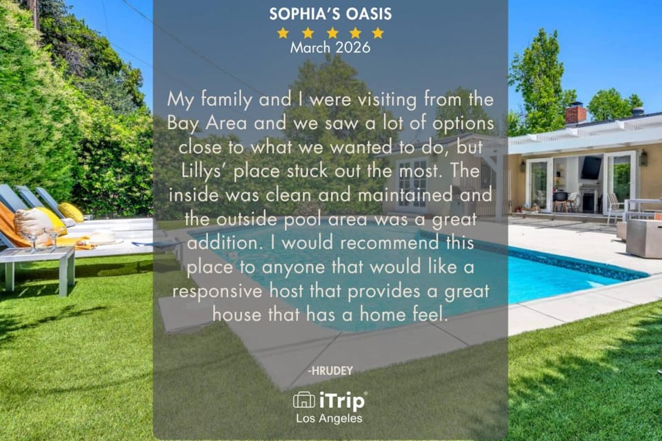 Sophia's Oasis House in Sherman Oaks