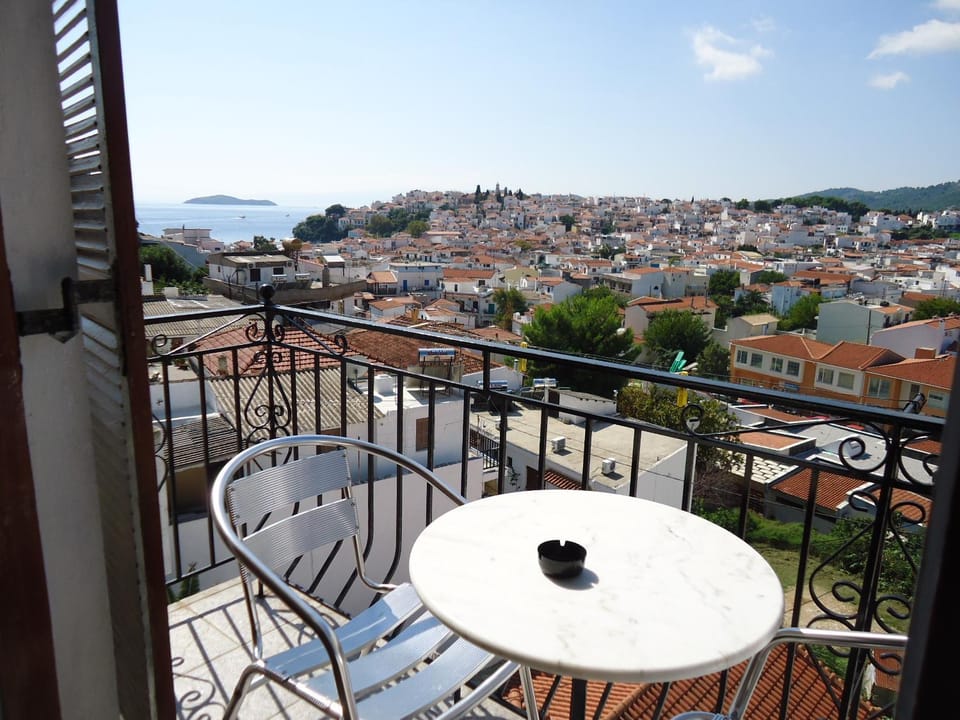 Day, Bird's eye view, View (from property/room), Balcony/Terrace, City view, Mountain view, Sea view