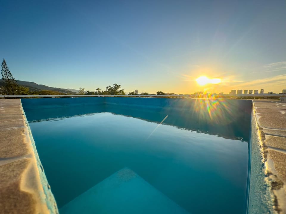 Pool view, Swimming pool, Sunrise, Sunset