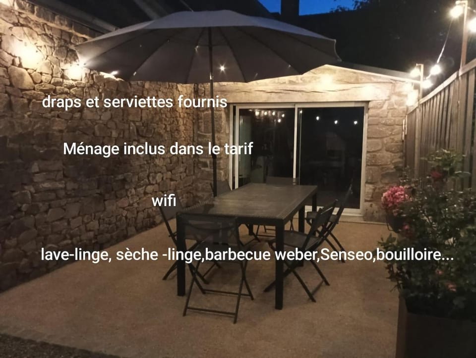 Maison en pierre pour 6-jardin &animaux bienvenus House in Brittany