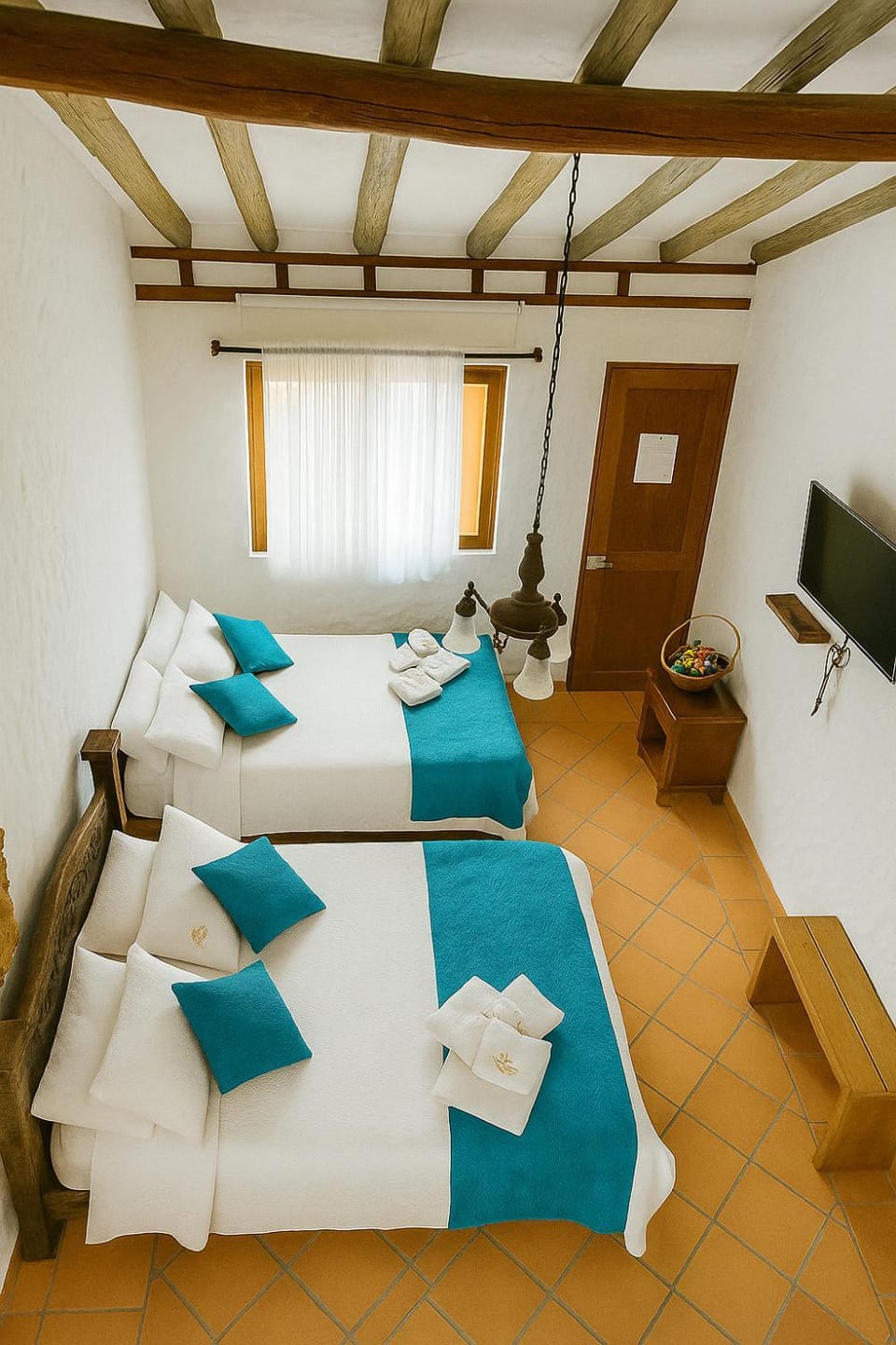 Bed, TV and multimedia