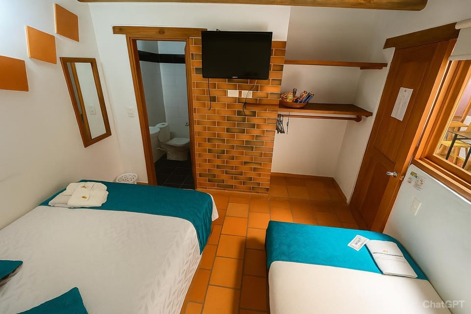 Bed, TV and multimedia