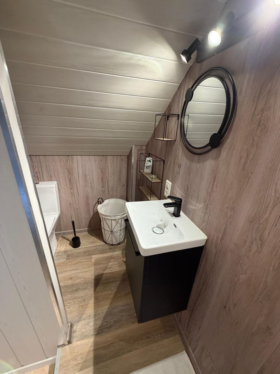 Toilet, Bathroom, hair dryier, towels