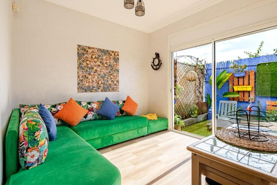 4 min à pied de la Plage, 3 BR, Piscine, Parking Villa in Rabat-Salé-Kénitra