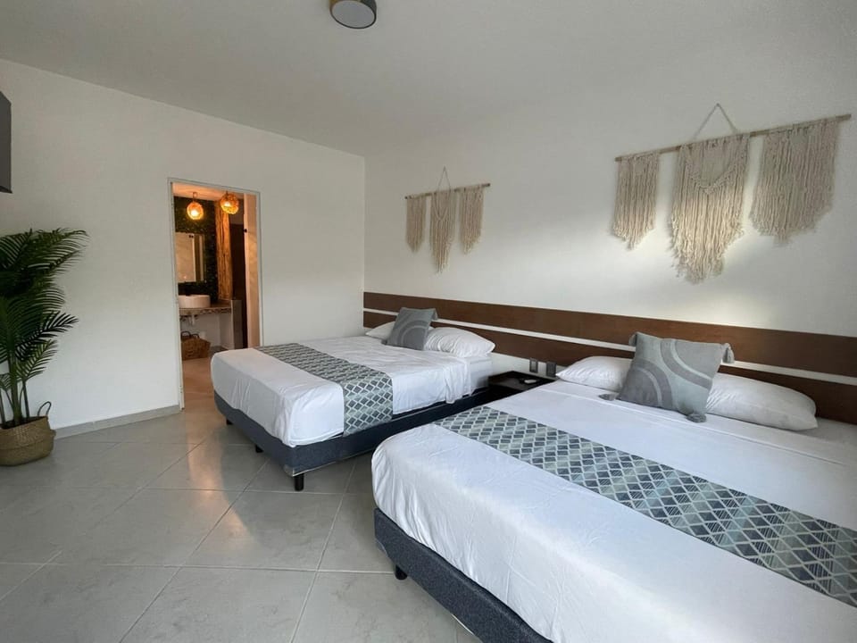 Bed, Bathroom, Bedroom
