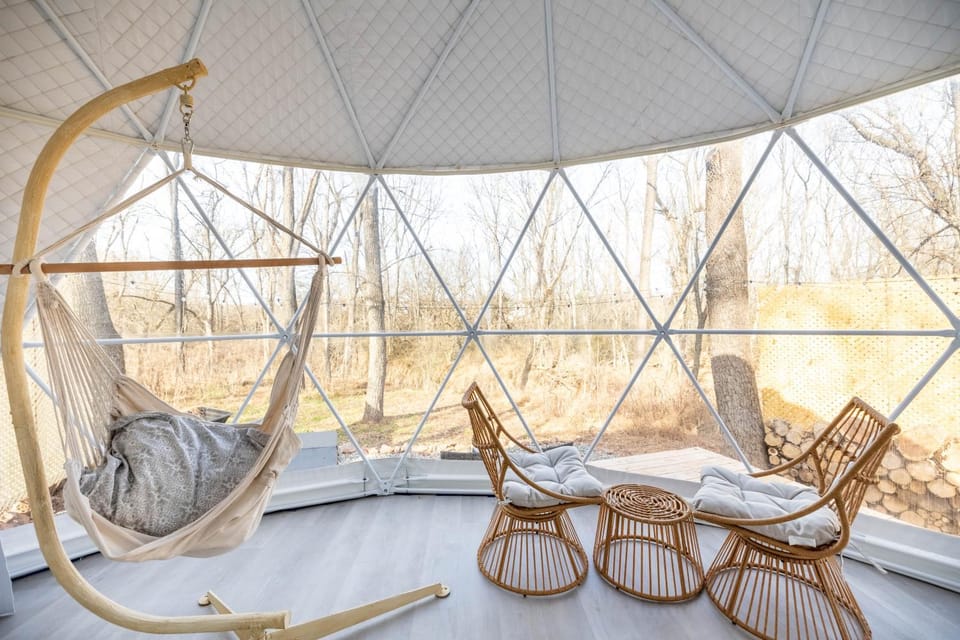 Dream Dome Getaway near Leesburg Luxury tent in Catoctin