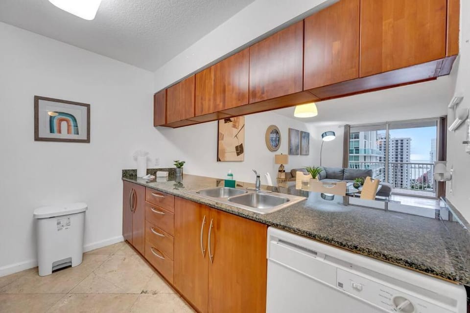 Ocean view 1BR Condo Brickell-FreeParking Apartment in Brickell