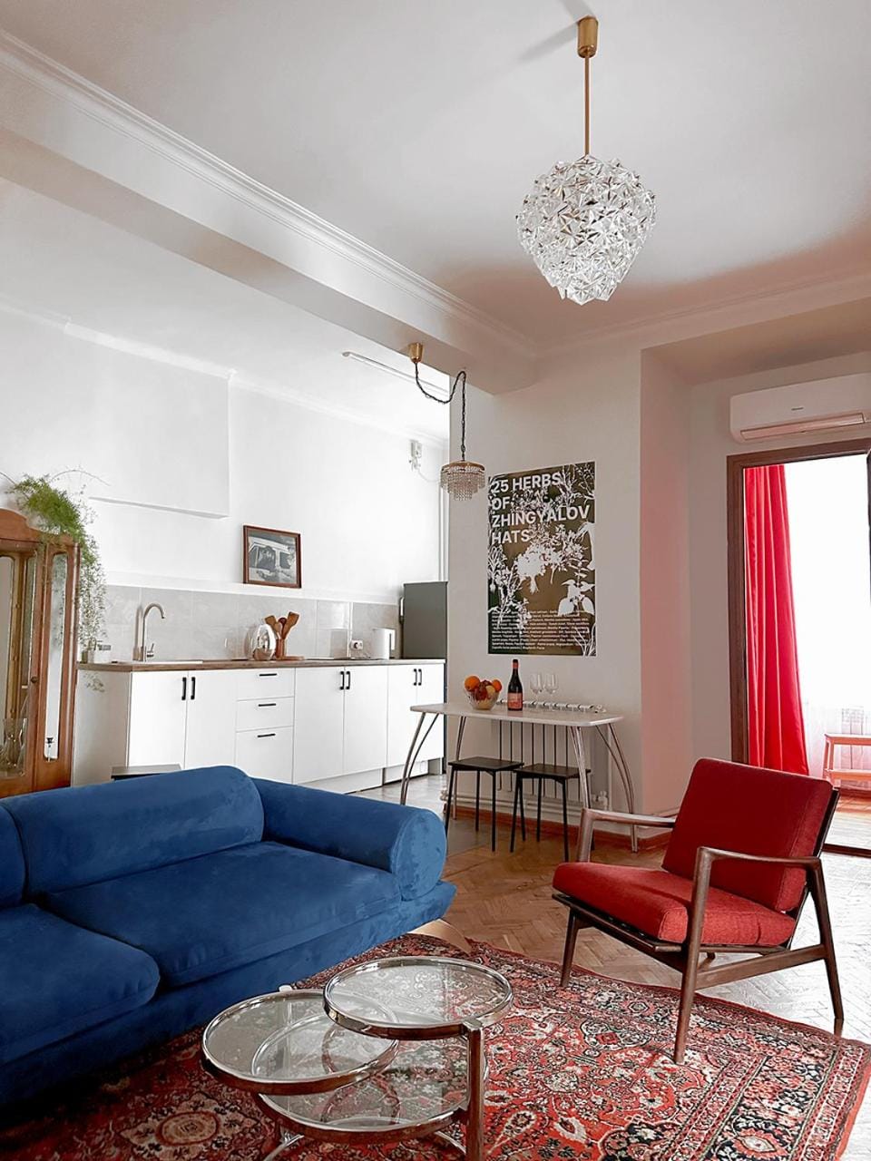 Living room, Dining area, kitchen