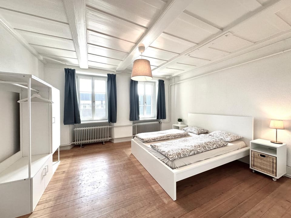 Bed, Bedroom, wardrobe