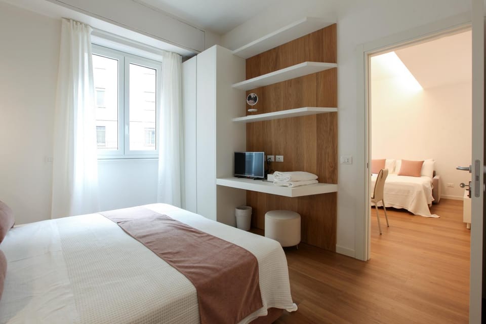 Bed, Photo of the whole room, Bedroom, wardrobe