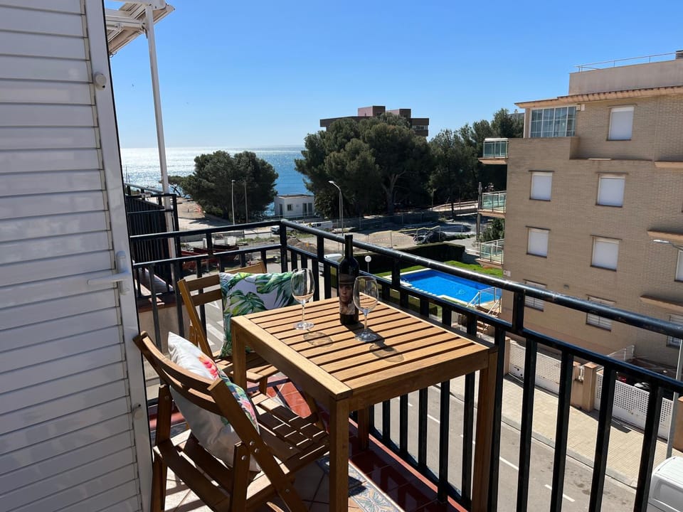 Day, View (from property/room), Balcony/Terrace, sunbed
