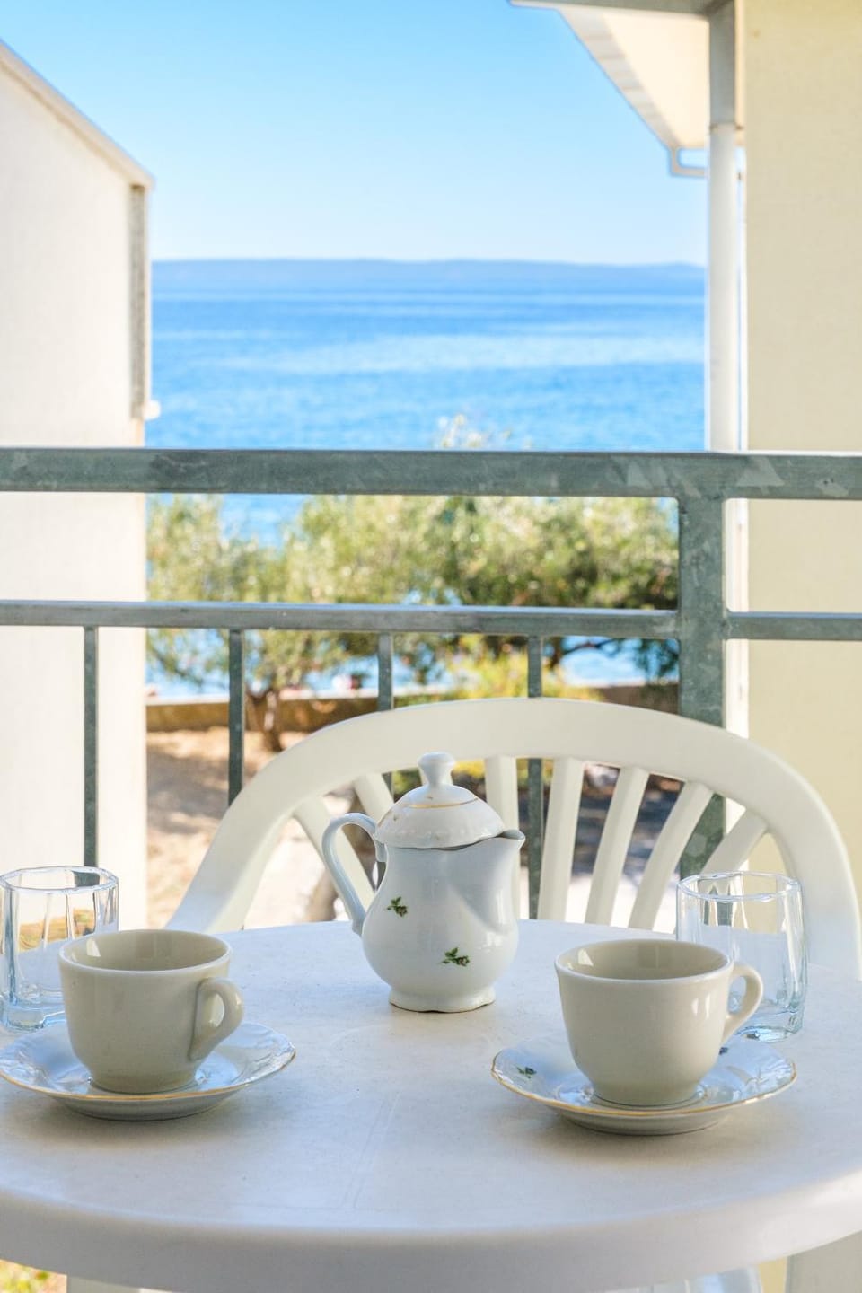 Day, Natural landscape, Coffee/tea facilities, View (from property/room), Balcony/Terrace, Dining area, Sea view