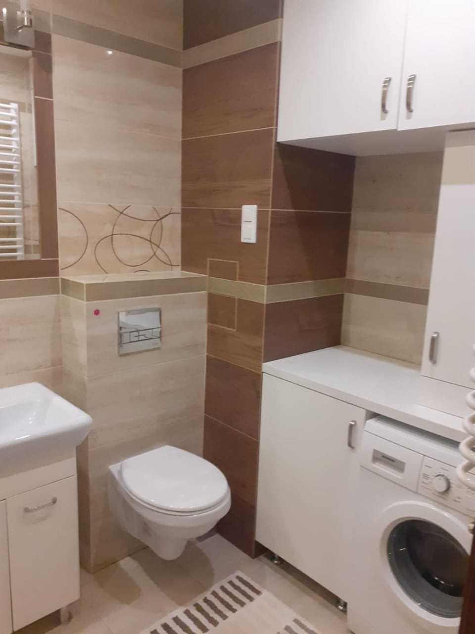 Toilet, Bathroom, heating, washing machine