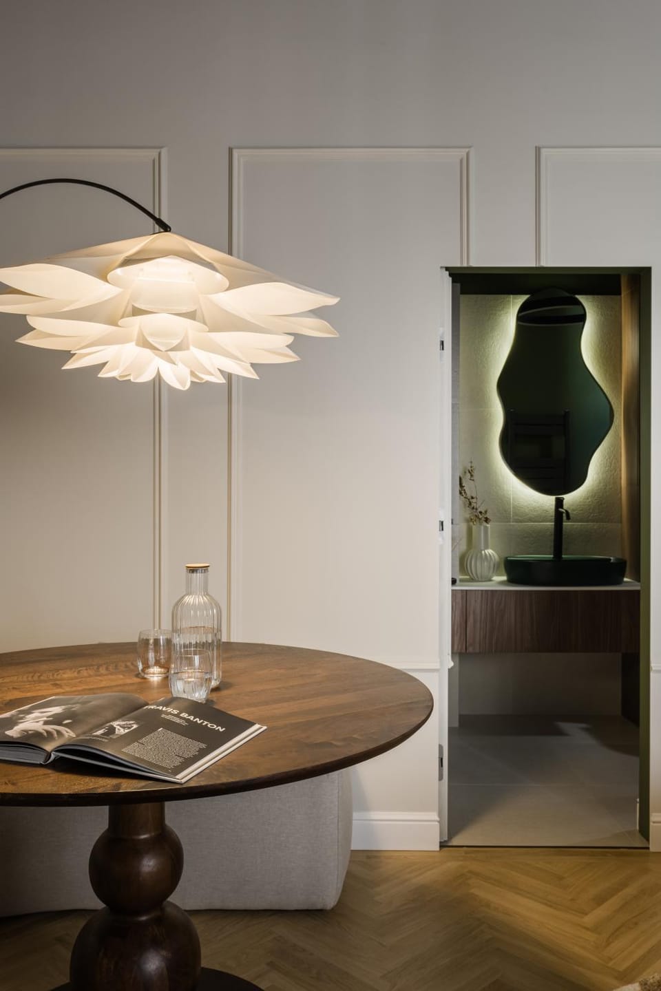 Bathroom, Decorative detail, Dining area, Bedroom