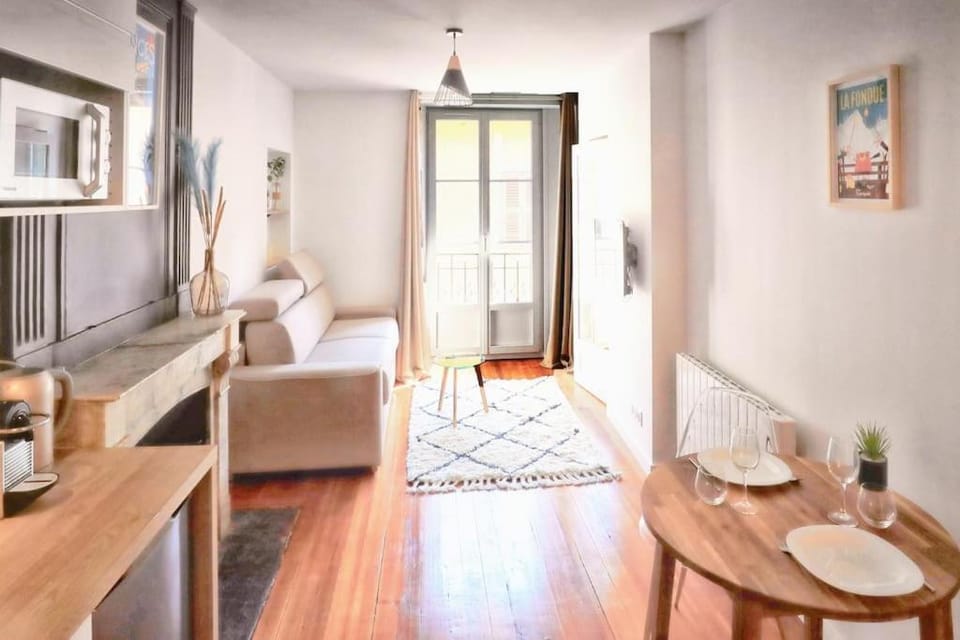 Studio en duo centre de Thonon Apartment in Thonon-les-Bains