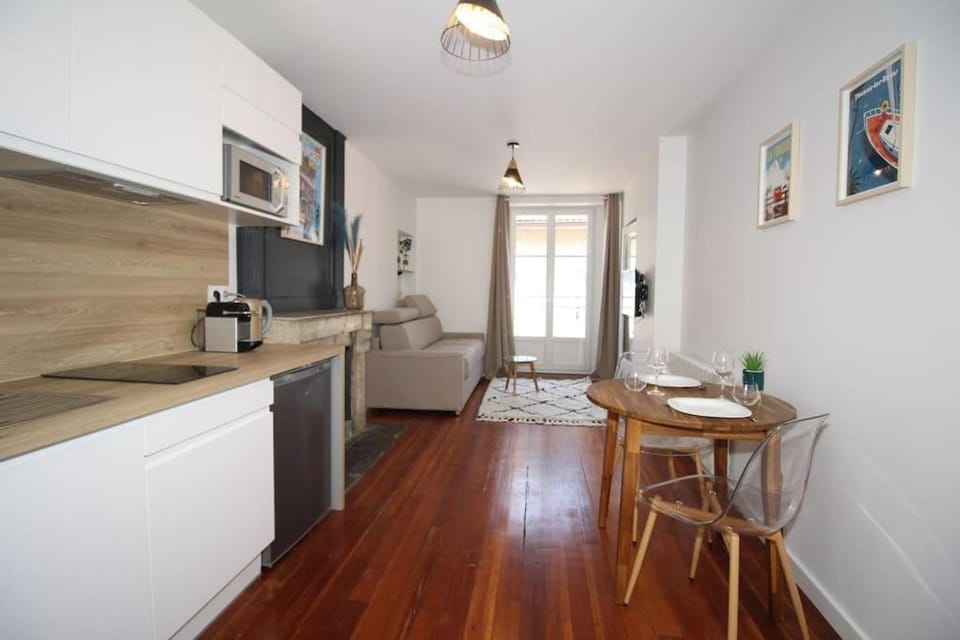 Studio en duo centre de Thonon Apartment in Thonon-les-Bains