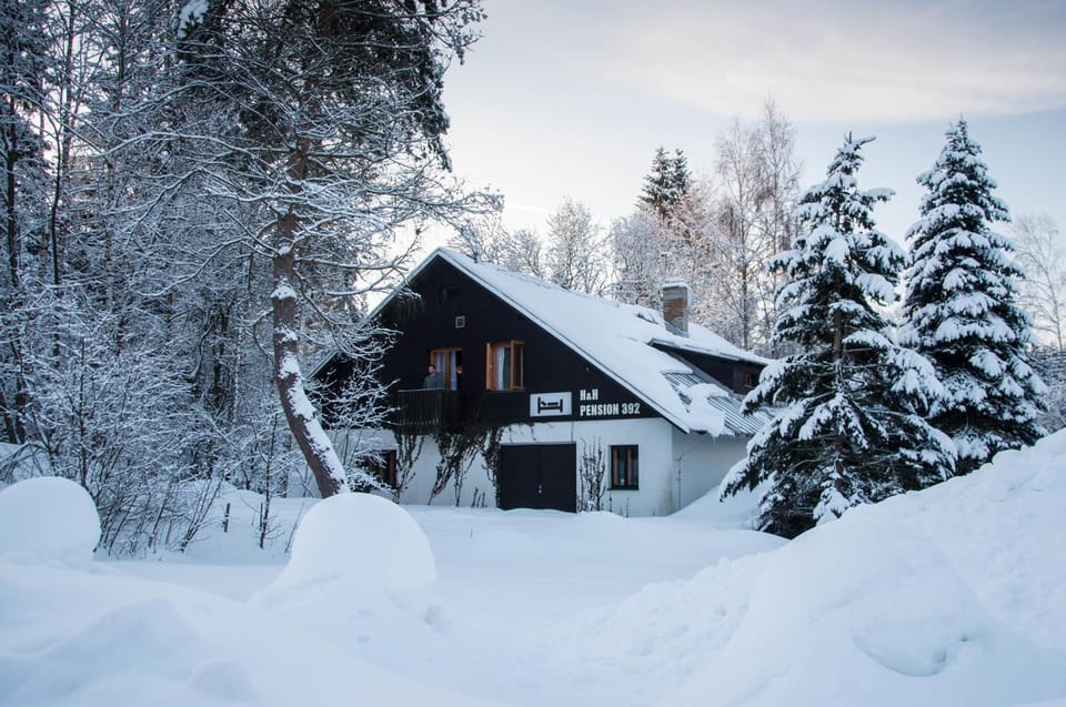 Facade/entrance, Winter