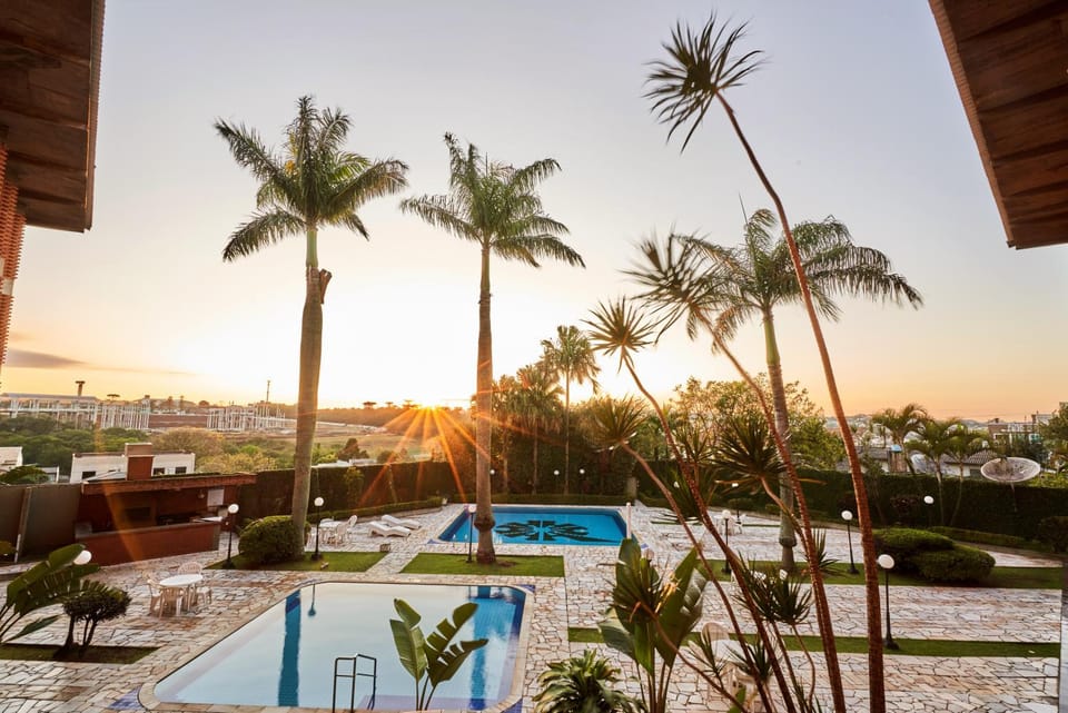 Day, Natural landscape, Garden, Pool view, Swimming pool, Sunrise, Sunset, sunbed