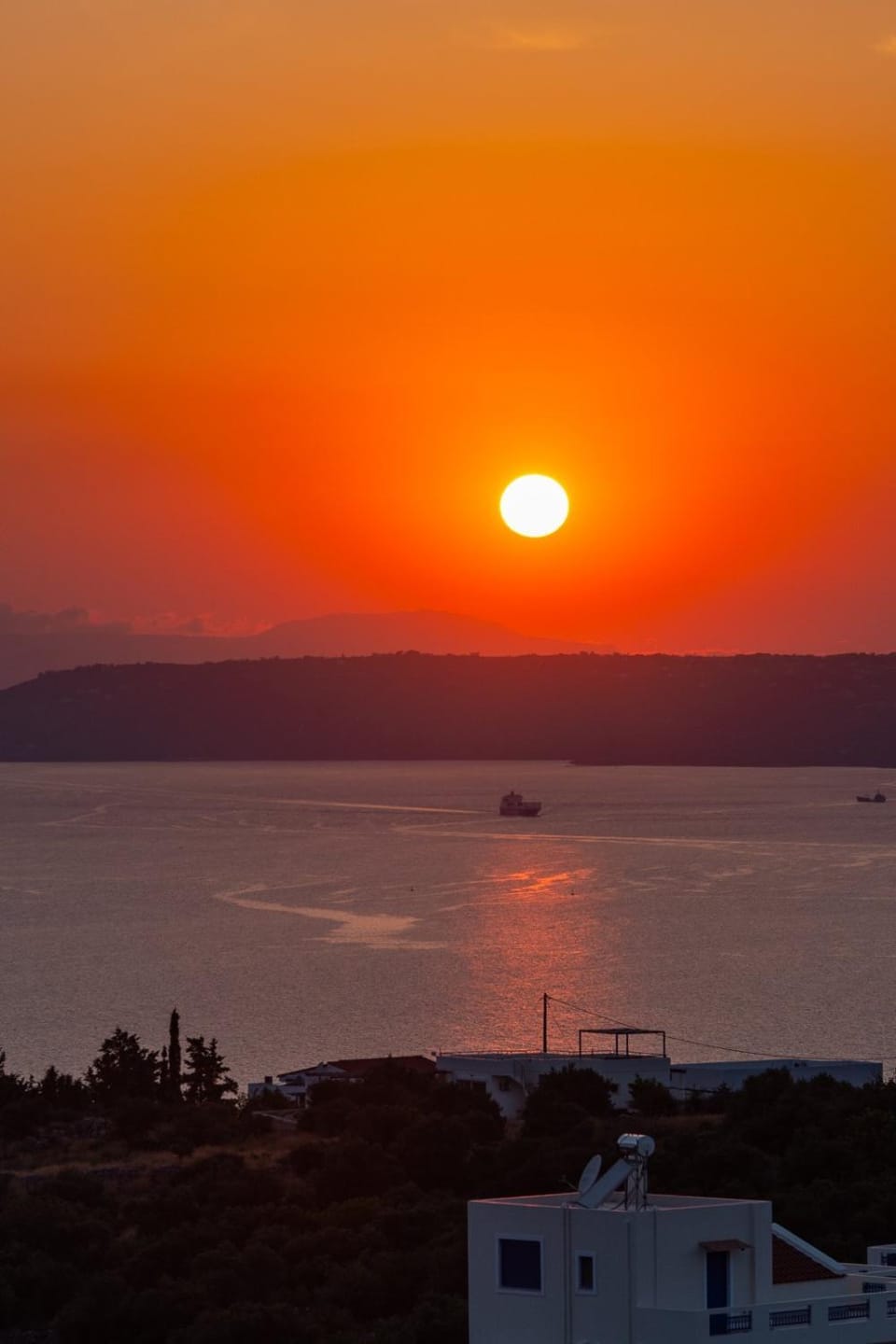 Mountain view, Sea view, Sunset