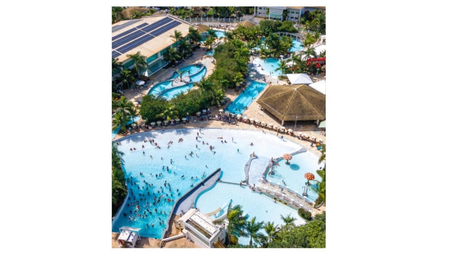 Aqua park, Swimming pool, group of guests