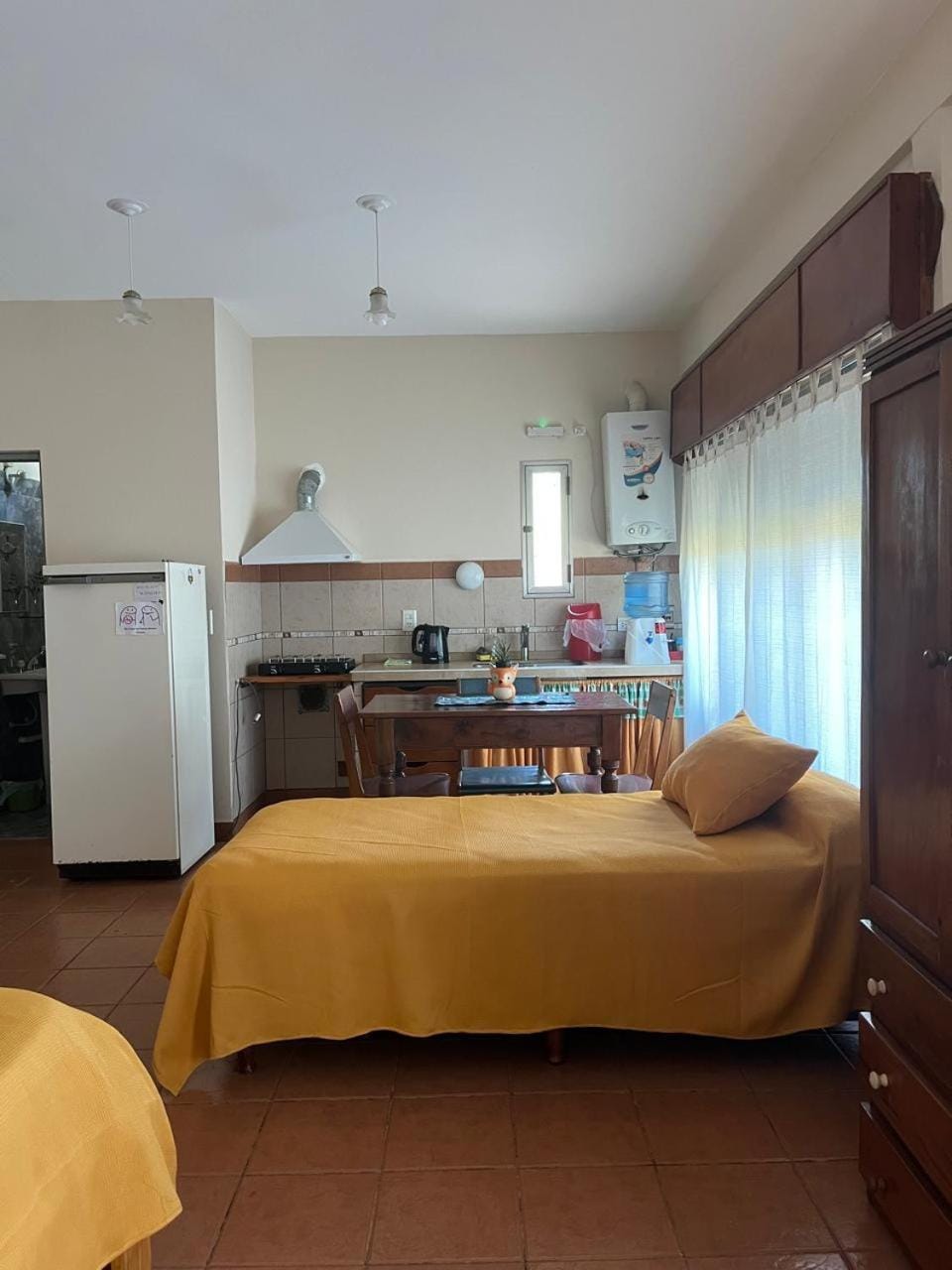 Bed, Kitchen or kitchenette, Bedroom, pet friendly