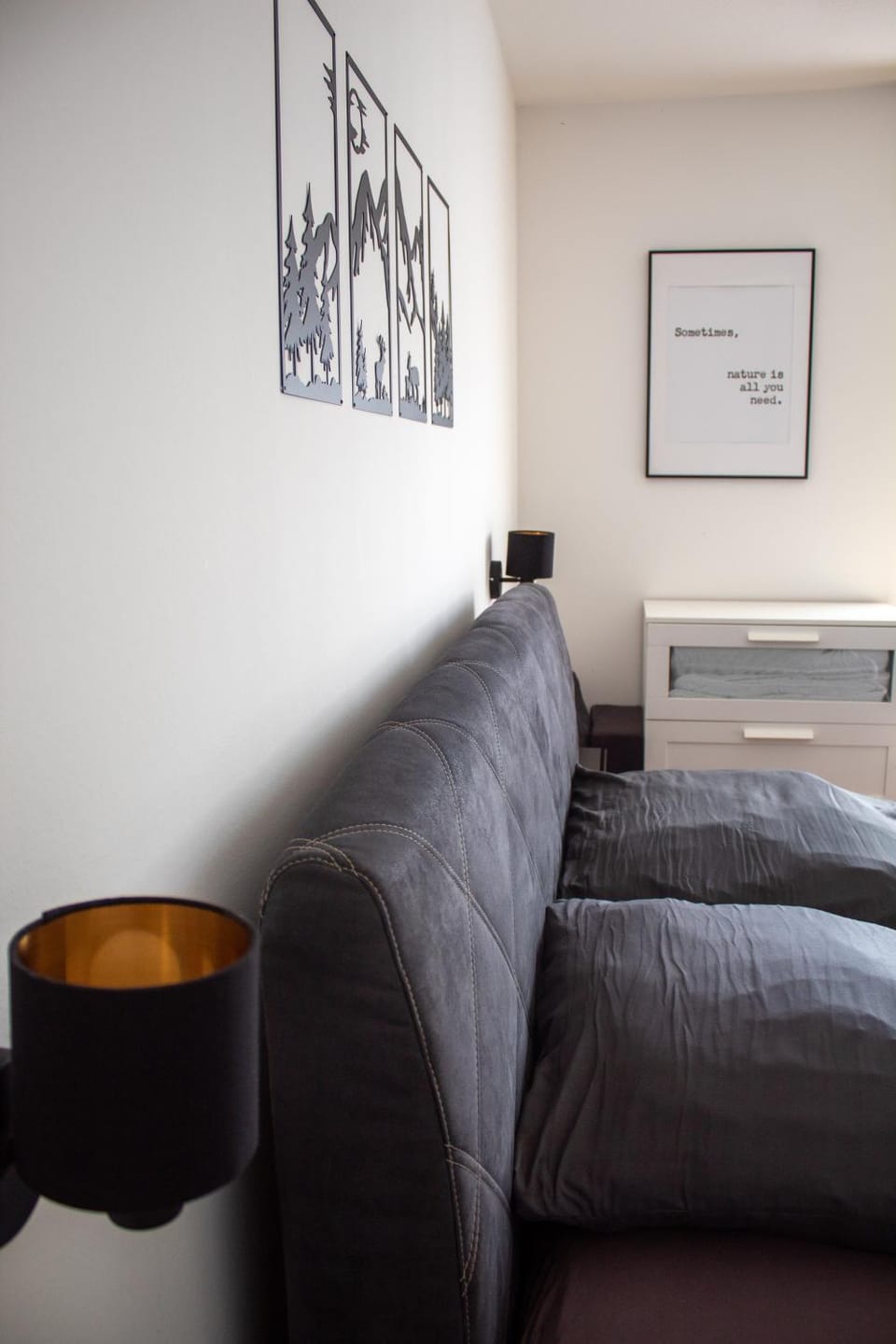 Bed, Bedroom