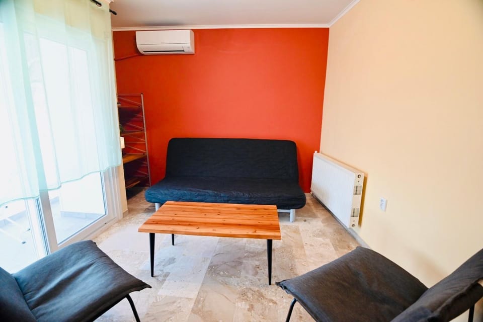 Living room, air conditioner