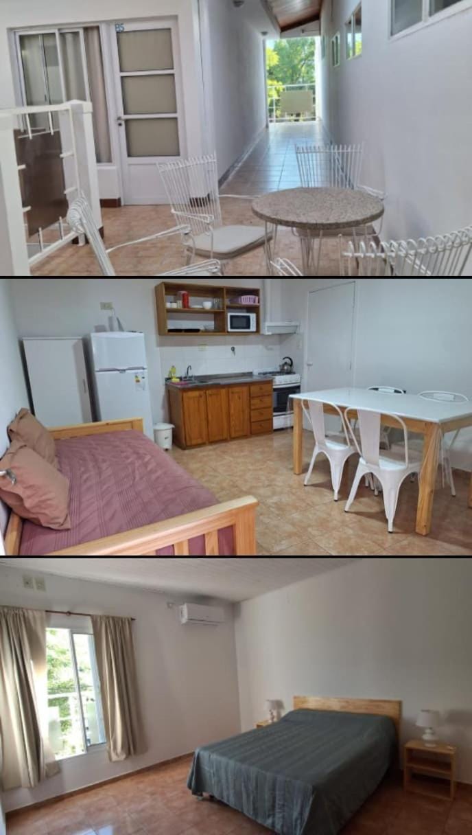 Bed, Living room, Photo of the whole room, Seating area, Dining area