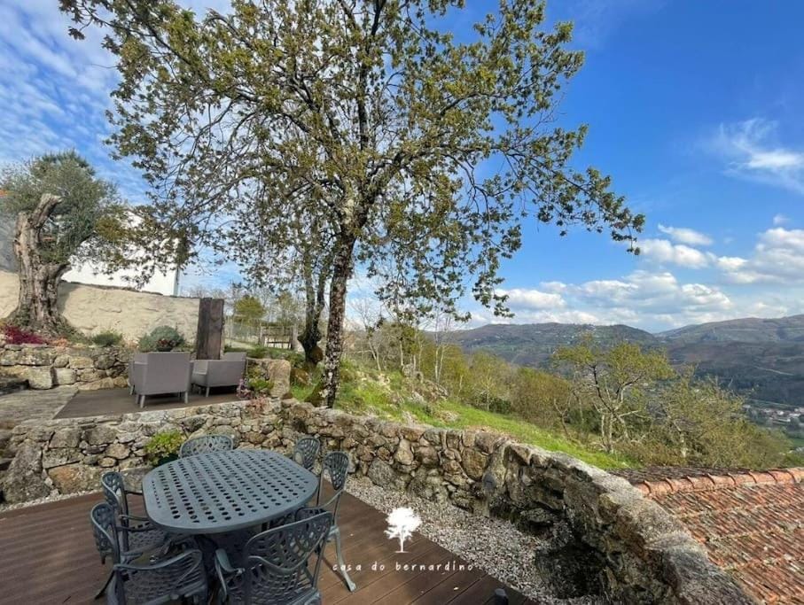 Patio, Day, Natural landscape, Mountain view