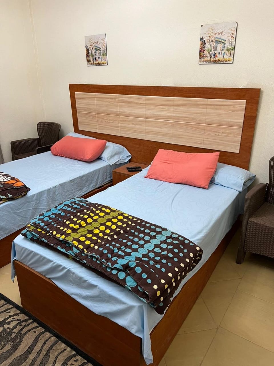 La sirena double room with mountain view, Families and couples only, Extra of 180 Egyptian pounds per adult person per stay ,to be paid to the resort Hotel in South Sinai Governorate
