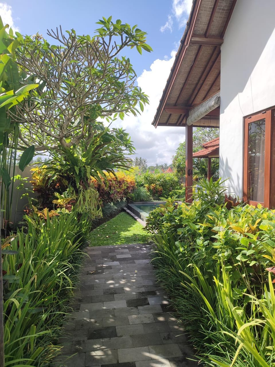 Property building, Day, Garden, Garden view