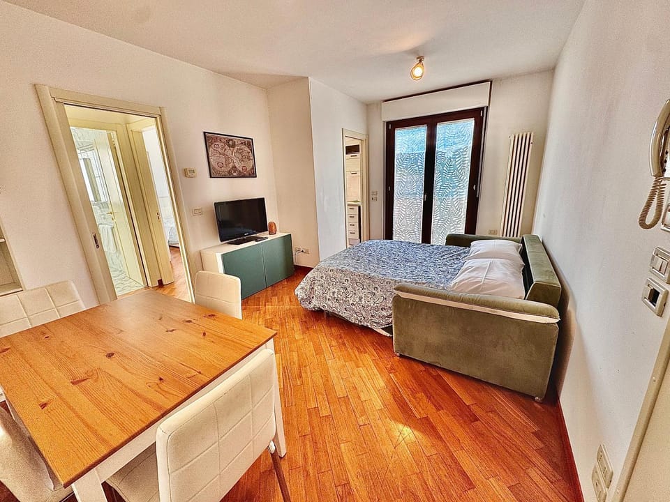 Bed, TV and multimedia, Living room