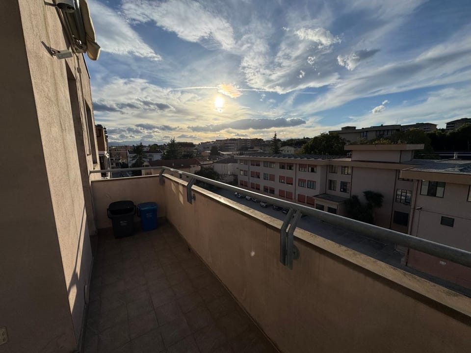 Day, View (from property/room), Balcony/Terrace, City view, Sunset
