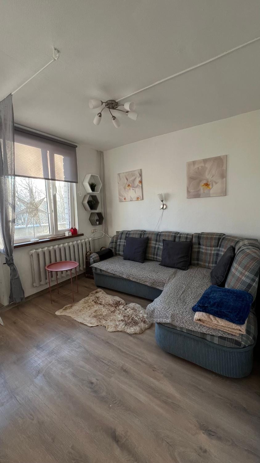 Bed, Living room