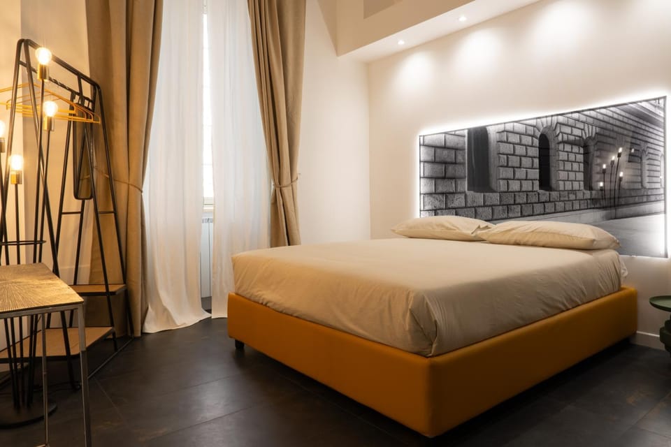 Bed, Photo of the whole room, Bedroom, hair dresser