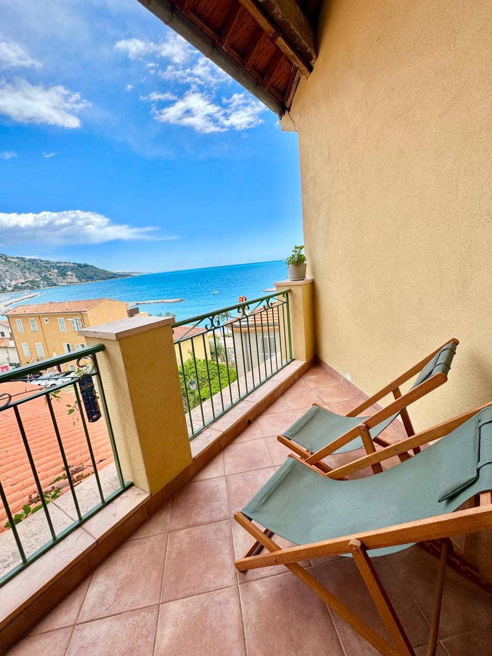 Patio, Sea view