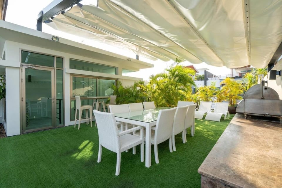 Day, BBQ facilities, Garden, Balcony/Terrace, Seating area, Dining area, Garden view, sunbed