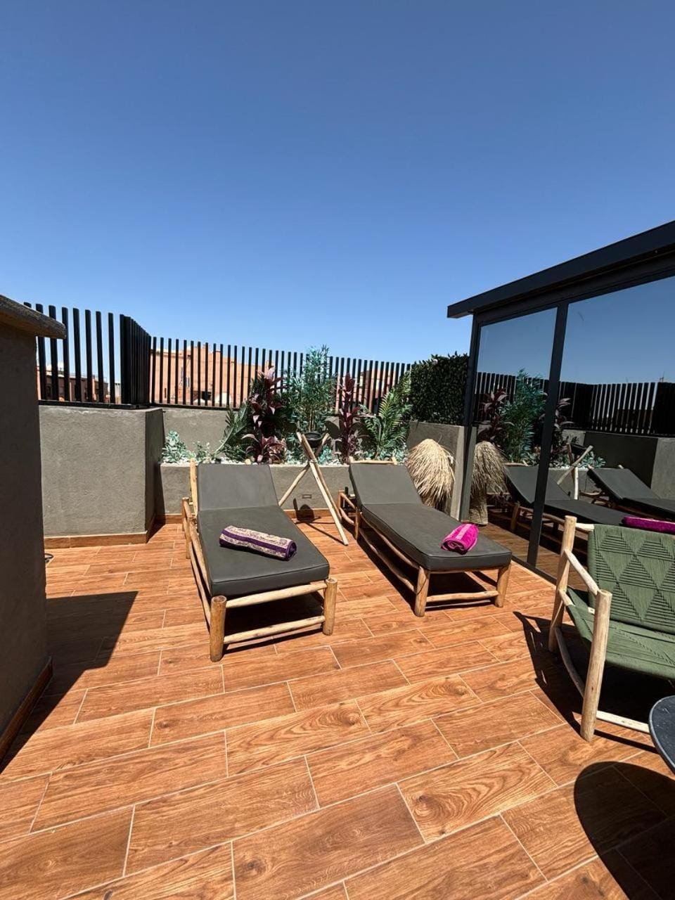 Patio, sunbed