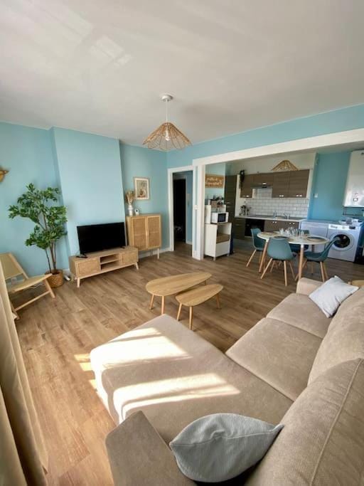 L'horizon, cosy, plage à 100m, Wifi & Netflix Apartment in Le Portel