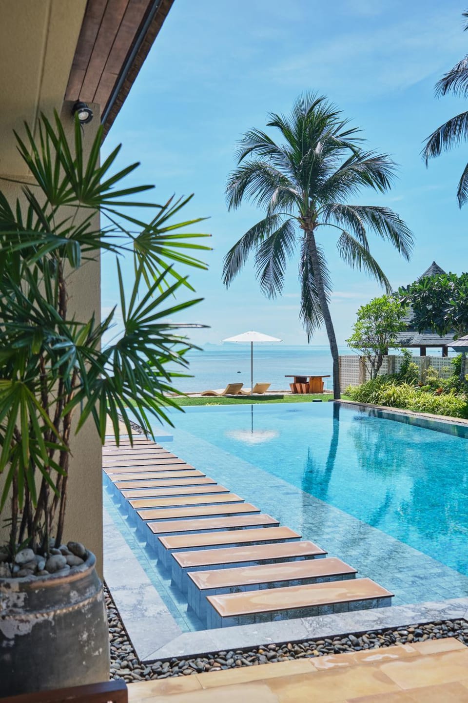 Day, Natural landscape, Garden view, Pool view, Sea view, Swimming pool, sunbed
