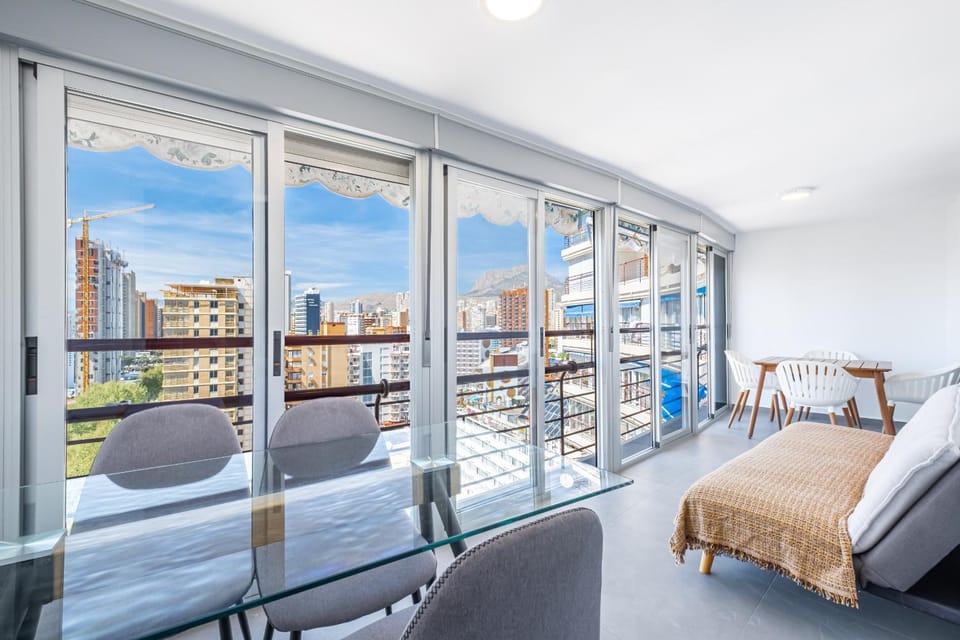 View (from property/room), Balcony/Terrace, Living room, Dining area