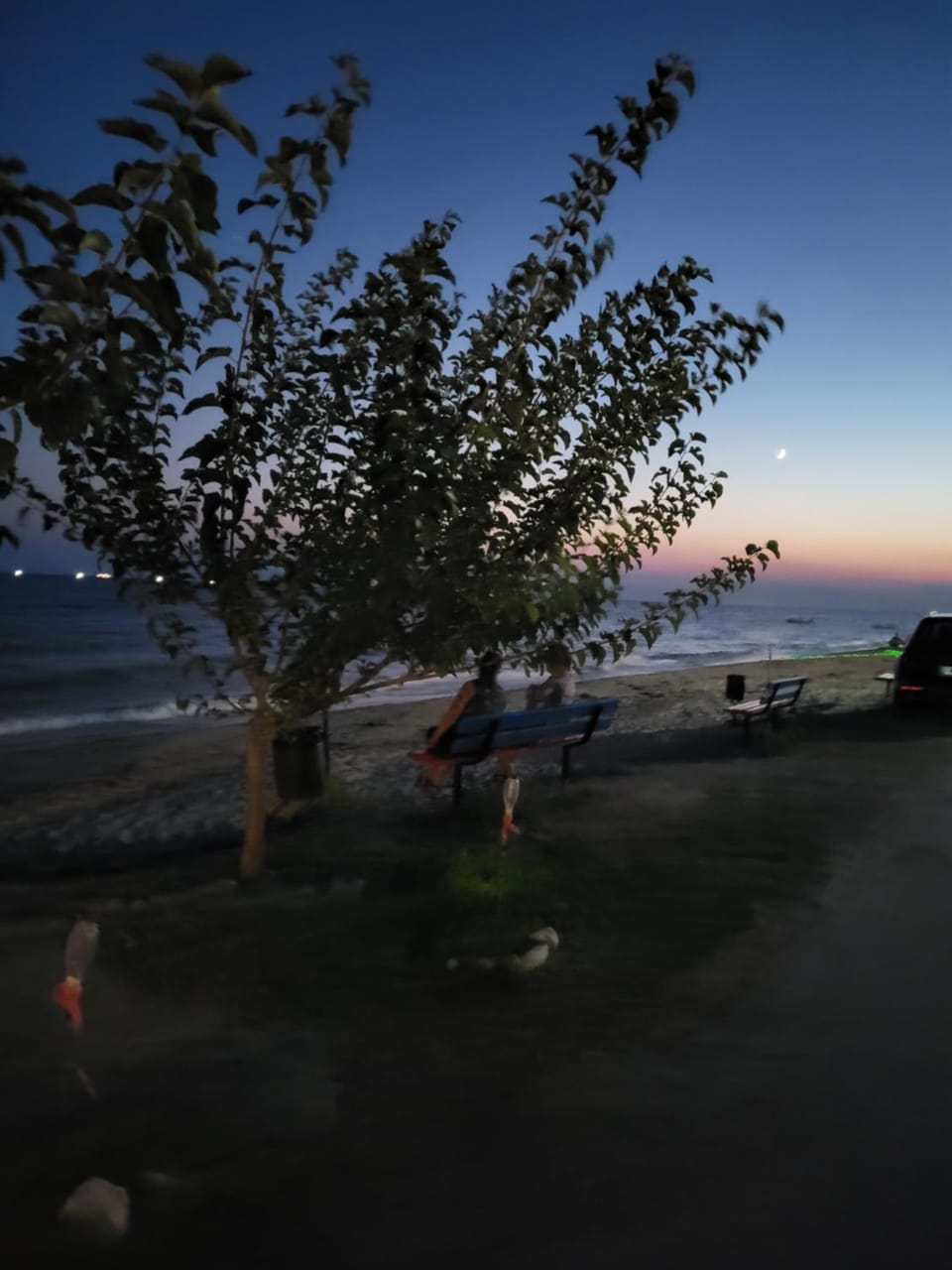 Beach, Sunset