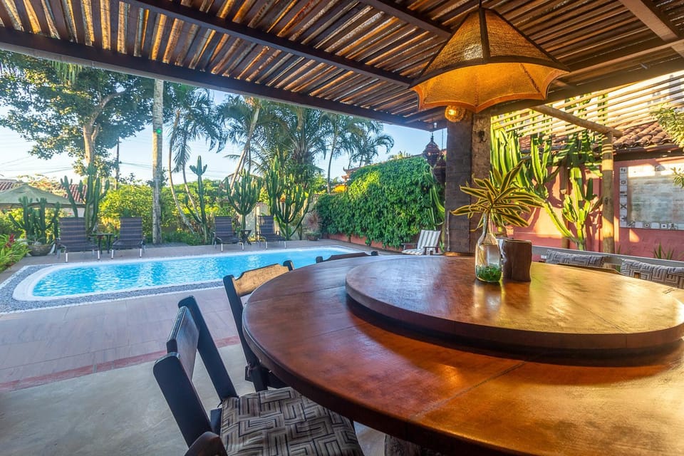 Patio, Day, Natural landscape, Balcony/Terrace, Dining area, Pool view, Swimming pool, sunbed