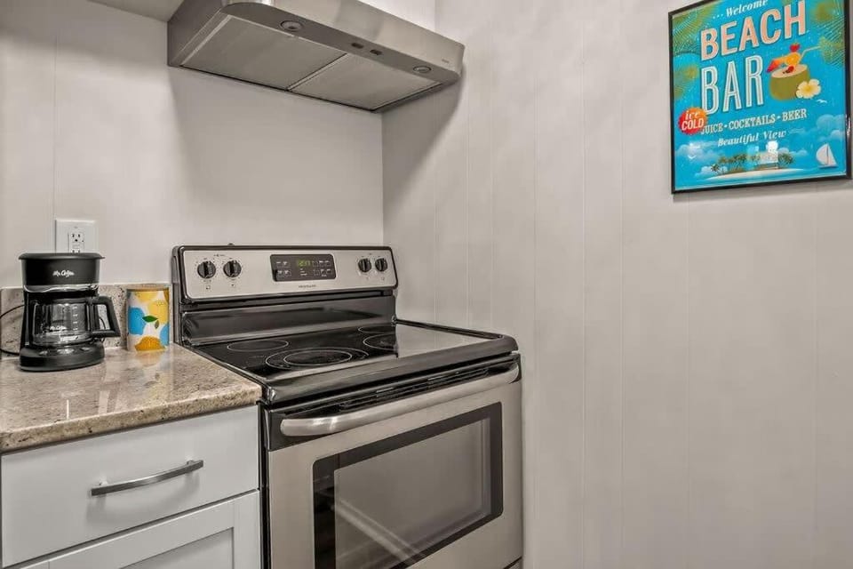 Fish Station Bike Rack BBQ Golf Cart Access House in Port Aransas