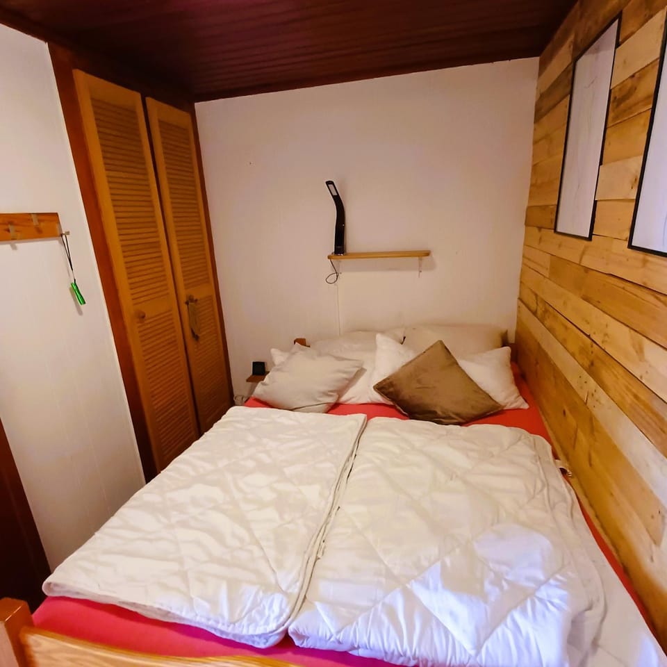 Bed, Photo of the whole room, Bedroom, wardrobe