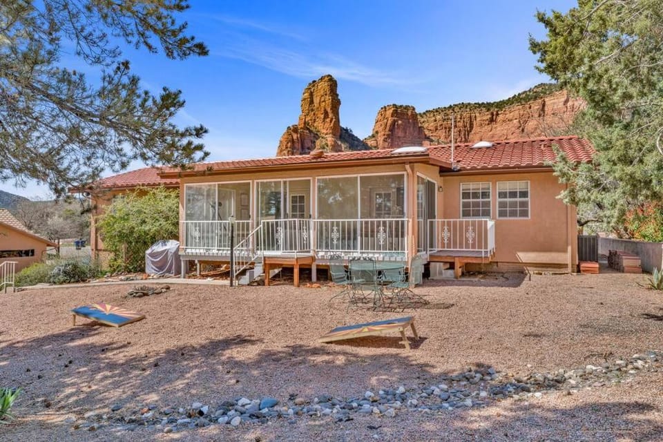 Property building, Day, Natural landscape, Mountain view